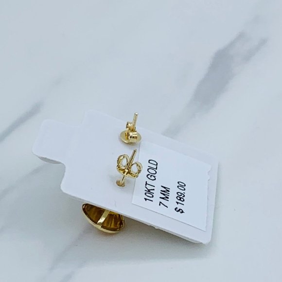 ❤️ Real 10k solid gold earrings ❤️ November birthstone - Picture 4 of 4